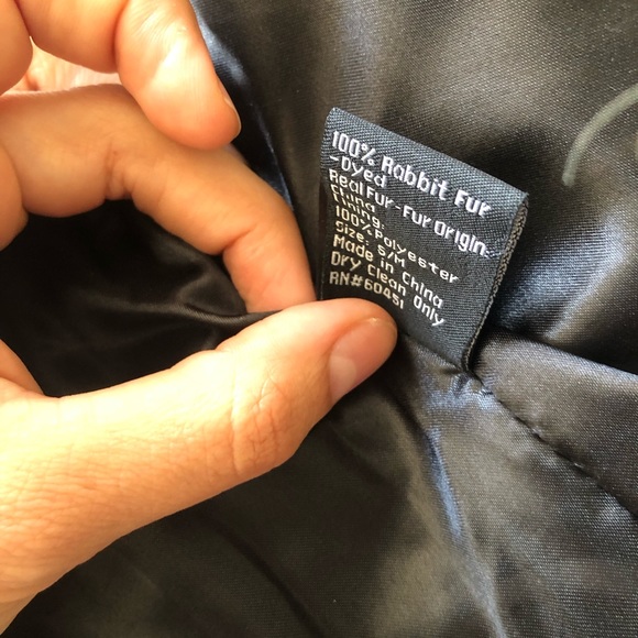 Surell rabbit fur vest - Picture 5 of 11